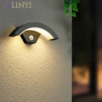 aluminum outdoor waterproof wall lamp led wall light indoor wall sconce 18w outside porch garden lights wall lamps wall lights