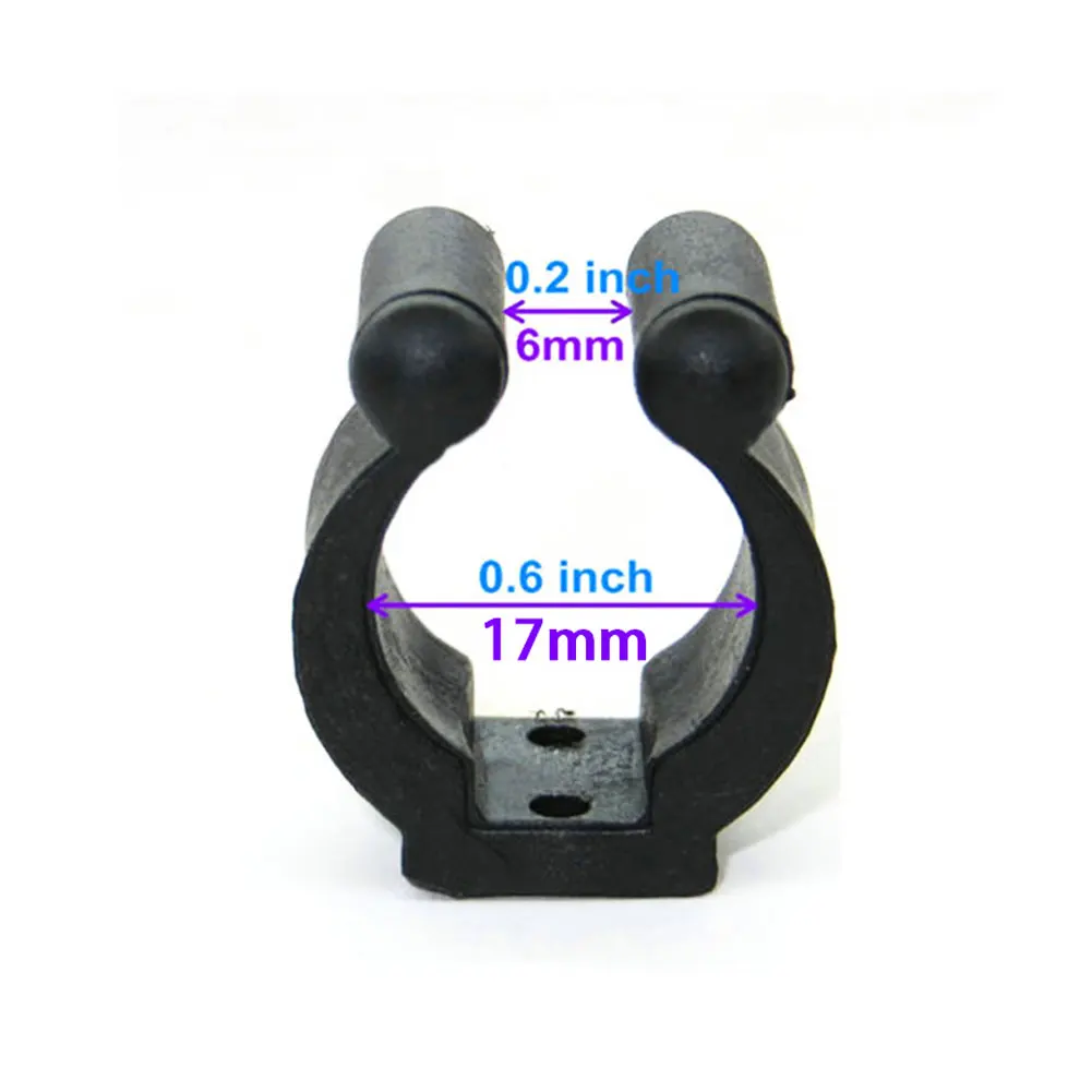 20 шт./компл. пластиковый клубный зажим удочка стойка для хранения удочки зажимы