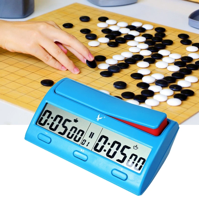 

Chess Clock Digital Timer Digital Display Profession International Chess Timer ABS Count Down Game Timer for Board Games