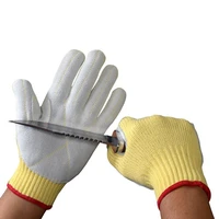 cut resistant stab resistant and high temperature resistant aramid paste leather cut resistant gloves grade 5 anti cut gloves