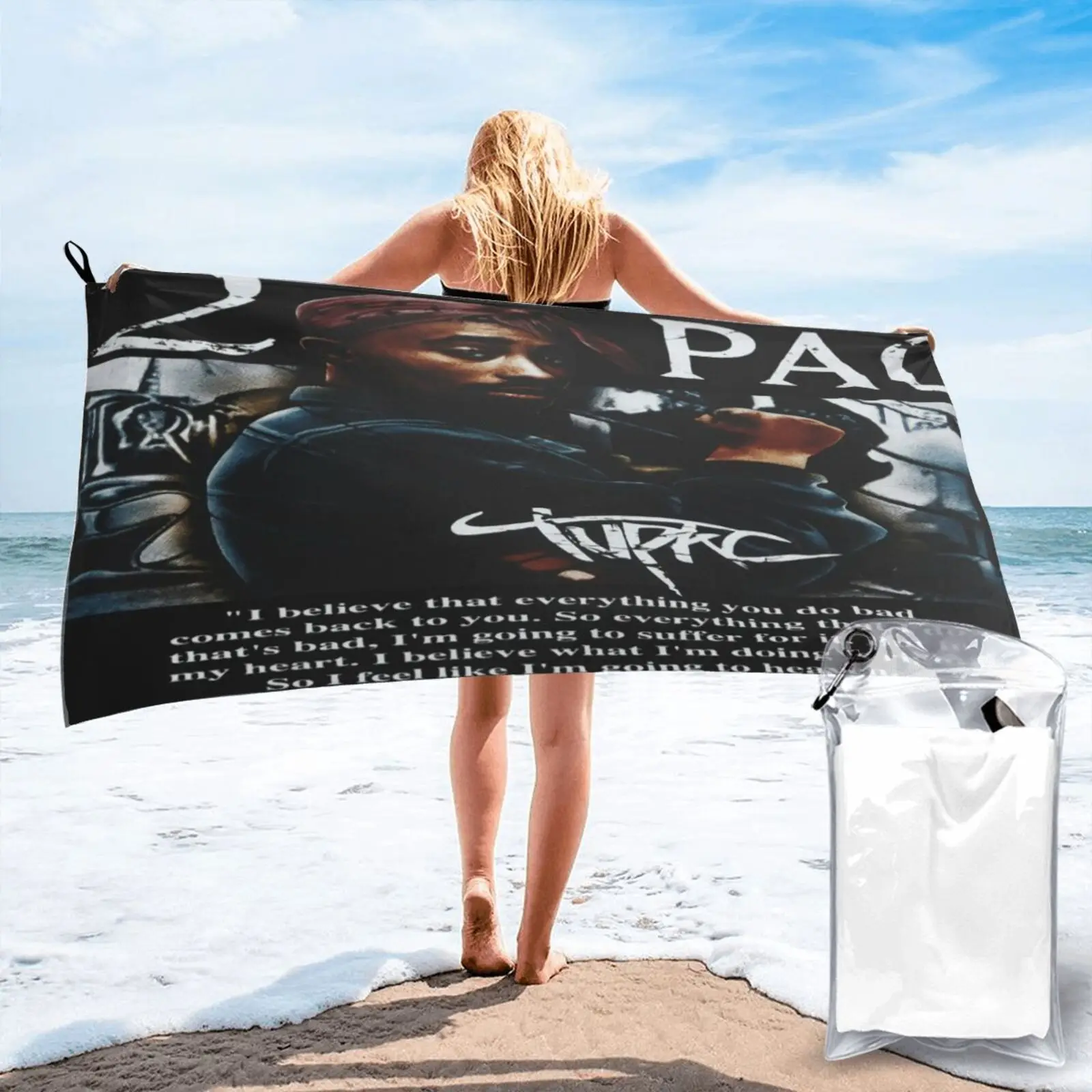 

2Pac Tupac 90 401 пляжное полотенце, халат, женское банное полотенце, кухонное полотенце, набор аксессуаров для ванной комнаты, кухонное полотенце, ...