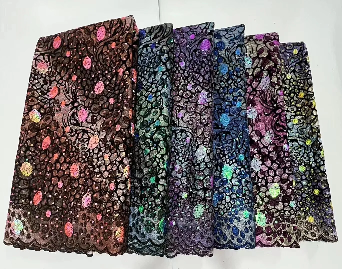 Новое поступление 2022 бархатная Тюлевая ткань кружевная новейшая нигерийская с