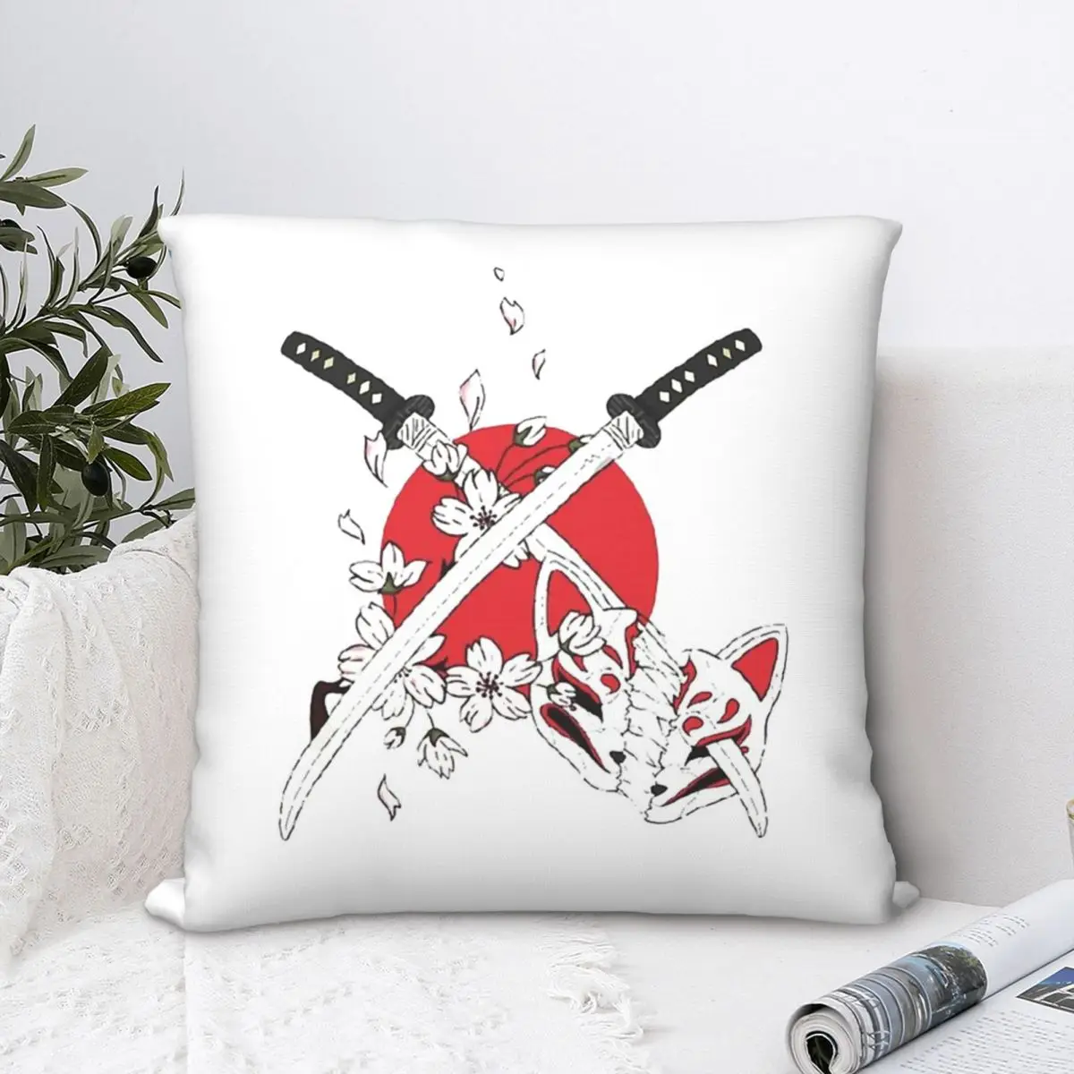 

Demon Slayer Shinobu Tanjiro Anime Kawaii Throw Pillow Case Cushion Home Sofa Chair Print Decorative Hug Pillowcase
