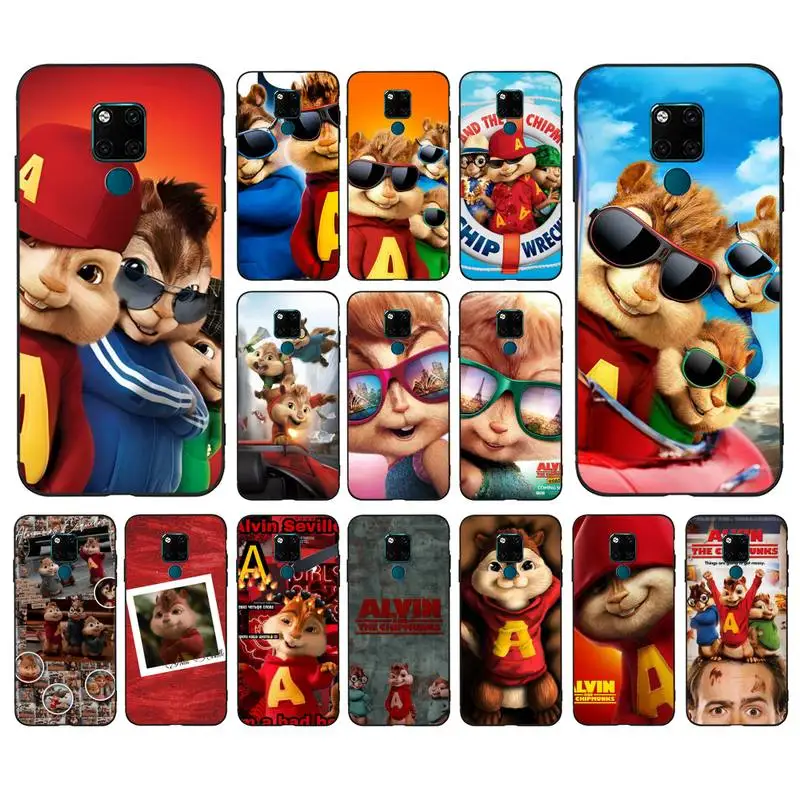 

Disney Alvin and the Chipmunks Phone Case for Huawei Mate 20 10 9 40 30 lite pro X Nova 2 3i 7se