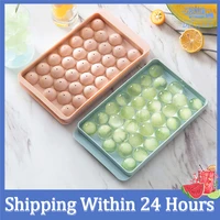 2022 colorful round ice mould ice cube tray cube maker pp plastic mold forms food grade mold kitchen gadgets diy ice cream mould