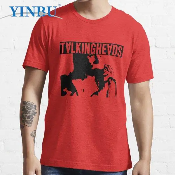 

Talking heads vector Unisex YINBU brand 2023 new in t-shirt Top quality cotton Graphic Tee