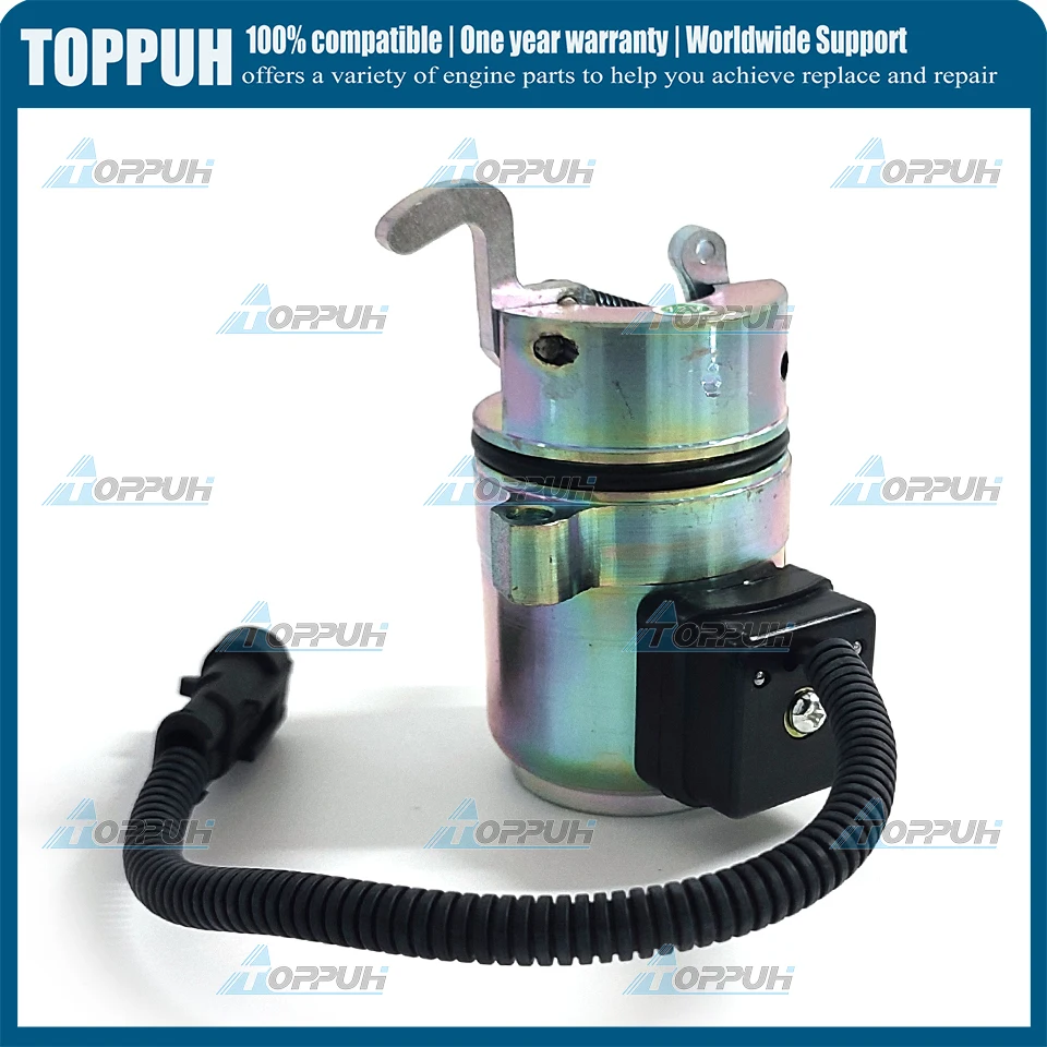 12В 04272956 Соленоид отключения топлива 0427 2956 12 В для Deutz BF4M2011 BF4M2012 F2L2011 BF3L2011 0427-2956 04287583