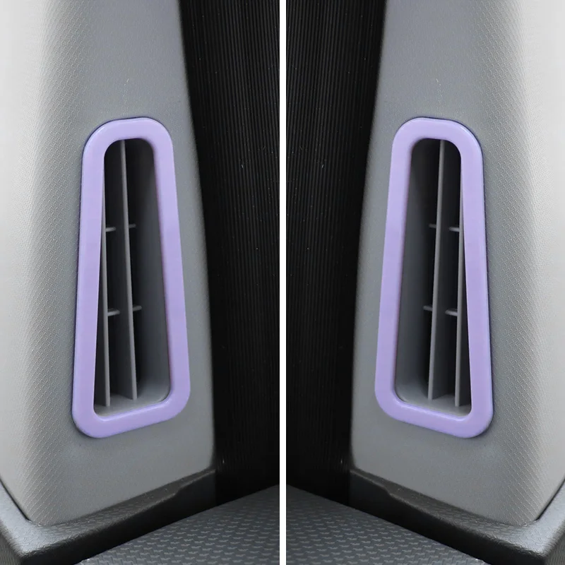 

2pcs for Chery QQ Icar Ice Cream A-pillar Air Outlet Decorative Frame