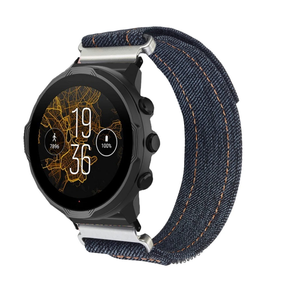 Фото Удобный нейлоновый ремешок Suunto 24 мм, браслет для Suunto7/ 9/9Baro Suunto Spartan Sport, браслет HR Band D5, браслет №1