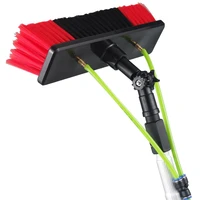 solar panel brush telescopic pole household cleaning tools