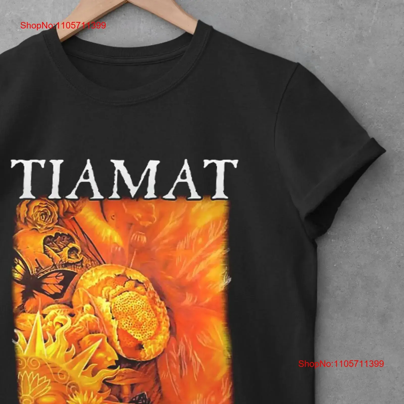 Фото Новая популярная черная футболка с изображением участников группы Tiamat, все размеры, семейные модели с длинными или короткими рукавами, винтажная, стильная, универсальная. №1