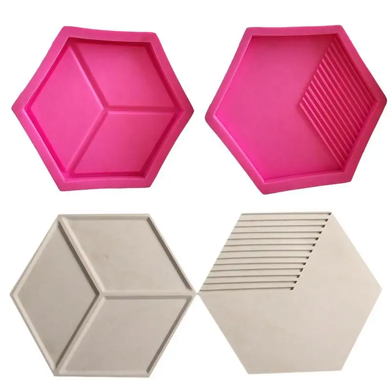 

Geometric Concrete Silicone Mold DIY Wall Molds TV Background Wall Brick Mold Silicone Form Tile Handicraft Mold Home Decoration