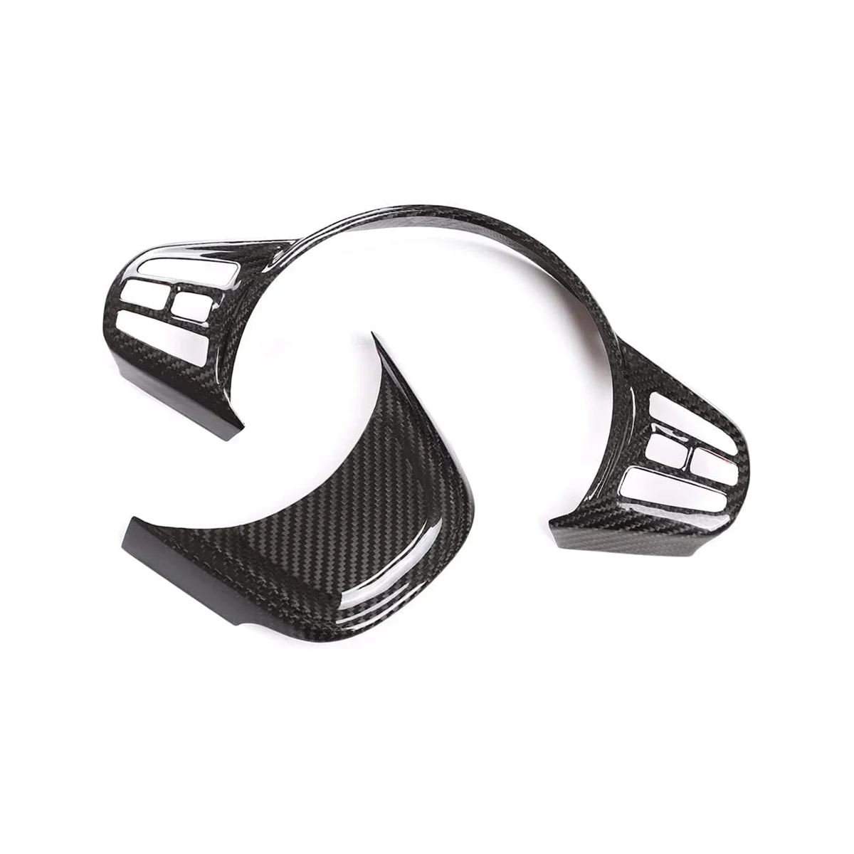 

Car Steering Wheel Cover Trim Sticker Carbon Fiber for Toyota Supra GR A90 A91 MK5 2019 2020 2021 2022 Accessories