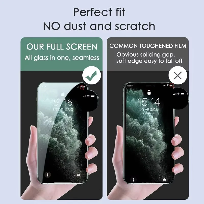 Закаленная пленка 9D для Samsung S24 Ultra S21 S22 S23 Plus FE A13 A55 A54 A53 A52 A51 A34 A33 A32 A14 Защитная
