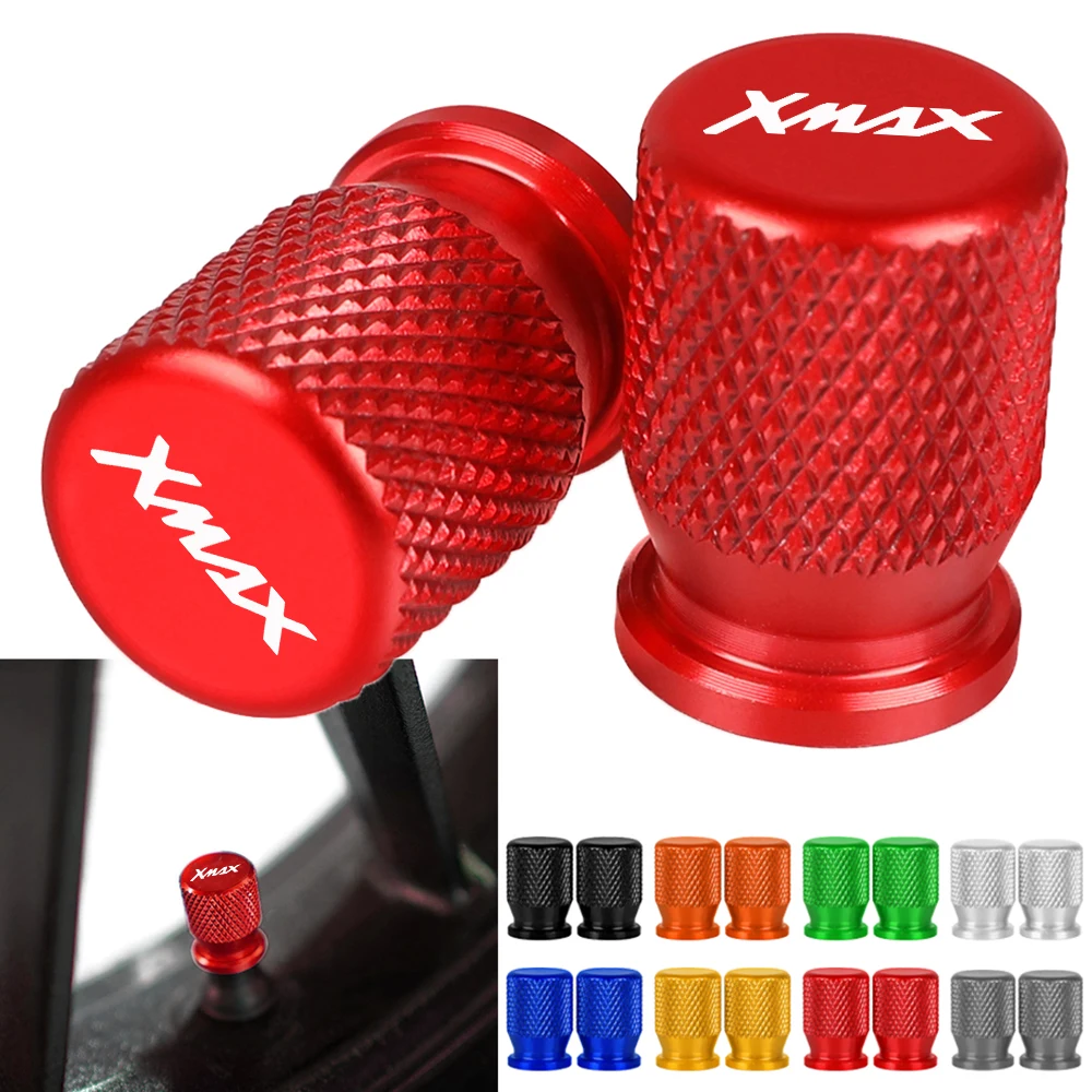 

XMAX NEW Motorcycle Accessories Tyre Valve CNC Aluminum Tire Air Port Stem Cover Cap For Yamaha XMAX 125 250 300 400 All Year
