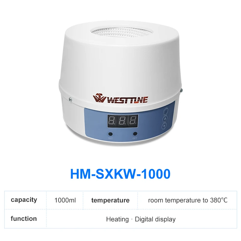 

Электронная нагревательная мантия Westtune 220В 250/500/1000 мл