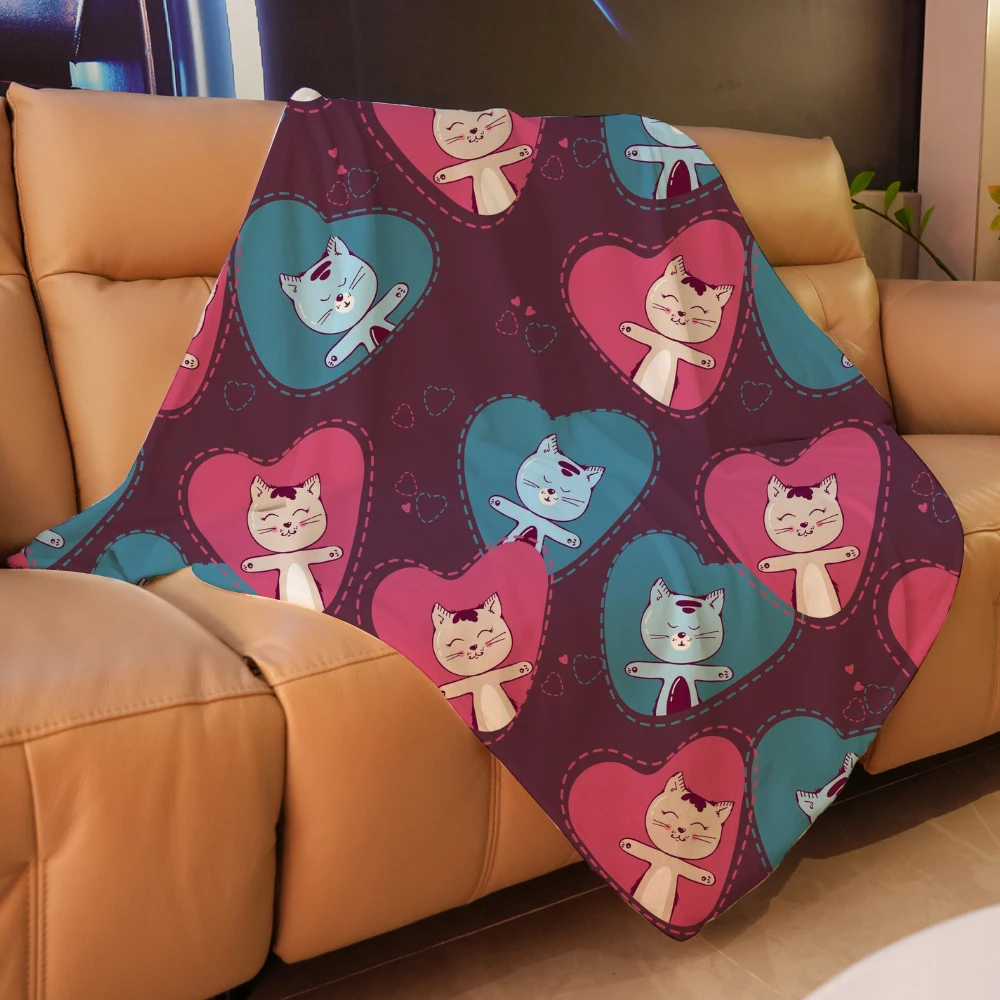 Новинка 2024 одеяло с рисунком аниме hrows для дивана постельные принадлежности