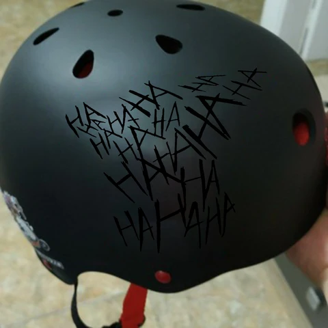 Наклейки на шлем