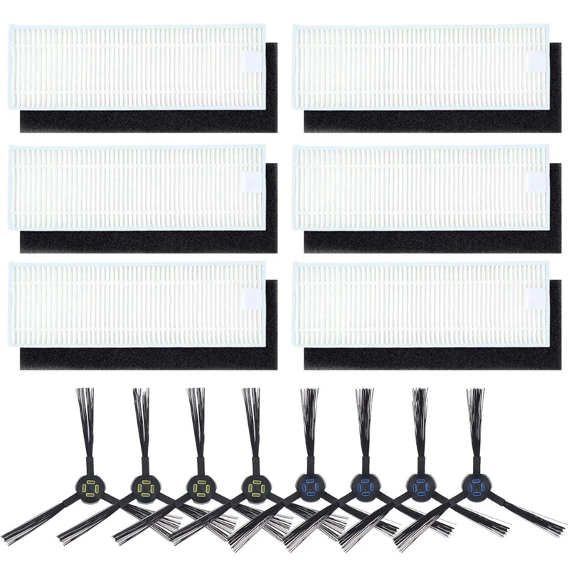 

Сменный боковой Фильтр HEPA для Silvercrest SSR1 SSRA1 Ilife A9S A9 A7 аксессуары для робота-пылесоса