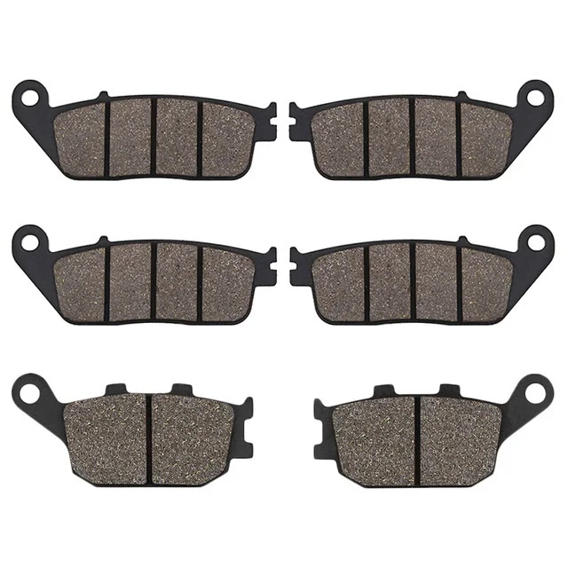 Передние и задние тормозные колодки для мотоцикла совместимые с Honda VT1100 VT 1100 Shadow