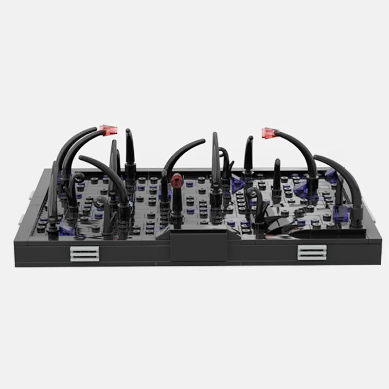 Звездный фильм Moc строительные блоки перспективная вуаль базового дуэля модель