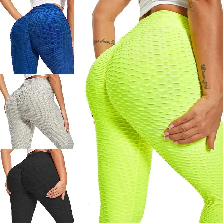

Butt Crack Anti Cellulite Leggings for Women Butt Peach Lift Leggin Push Up Booty Tights High Waist Workout Yoga Pants