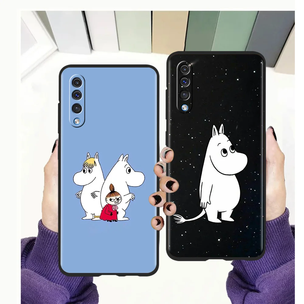 

Cartoon Hippo Phone Cover Case For Samsung Galaxy A12 A02 A03 A03S A52 A70 A50 A20 A10 A10S A40 4G Luxury Silicone Shell TPU Bag