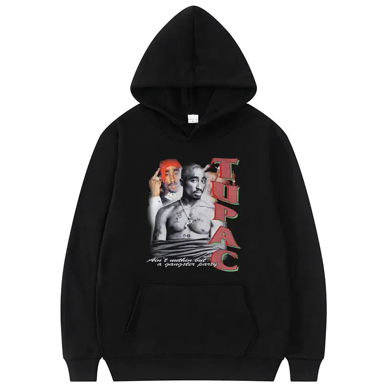 

Потрясающая Толстовка в стиле рэпера Tupac 2pac, Модные свитшоты для мужчин и женщин, модные стильные толстовки в стиле хип-хоп, мужской качестве...