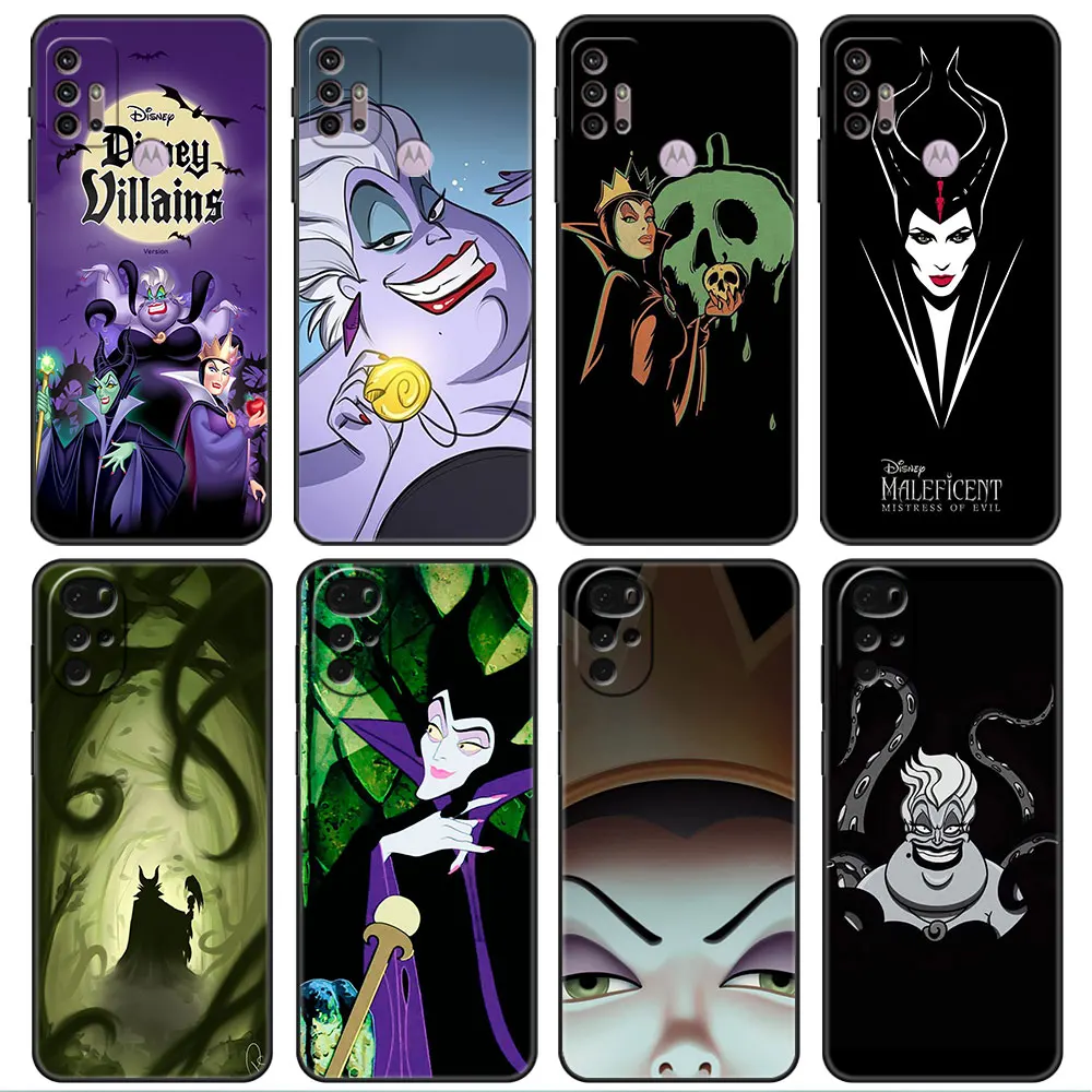 

Disney Maleficent Case For Motorola G30 One Fusion Plus E30 G9 Play G60 G8 Power Lite G50 G51 Edge 20 Hyper Phone Cover Funda