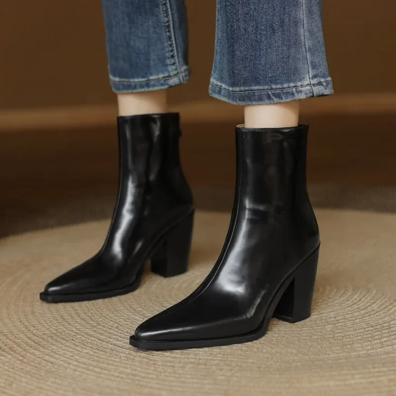 Высококачественная осенне-зимняя женская обувь модные женские ботинки на