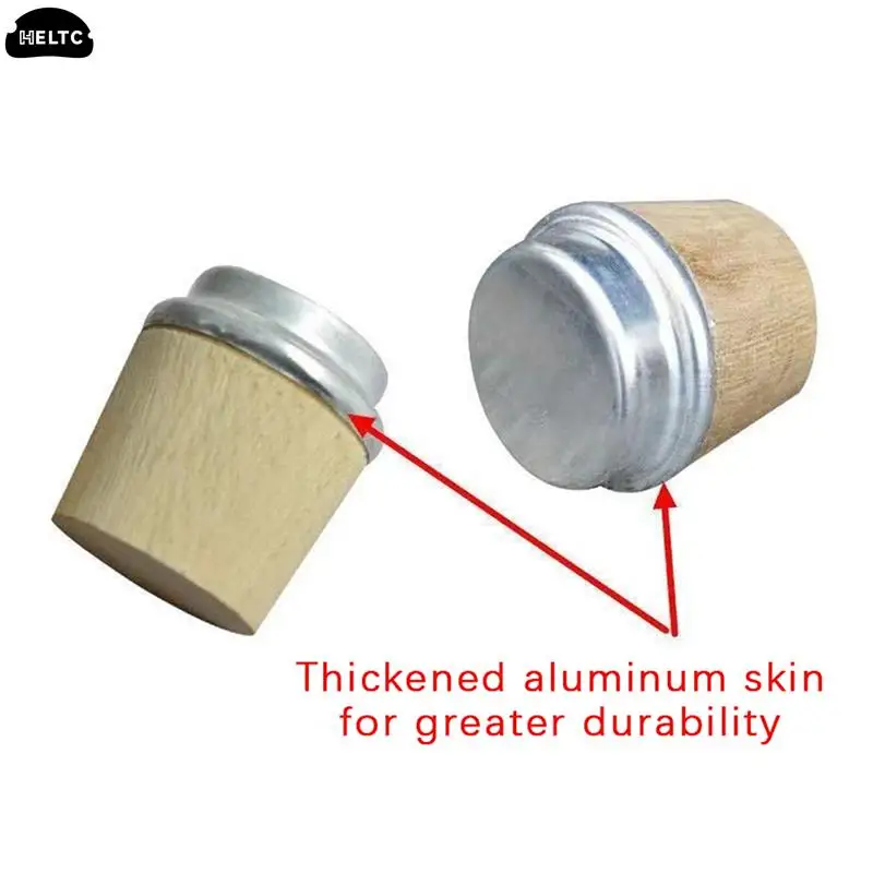 2Pcs Wood Thermos Stopper Sealed Safe Durable Vacum Flask's Cork Plug Lid Cap Bottle Cork Plug Replace ​Kettle Accessories Tool