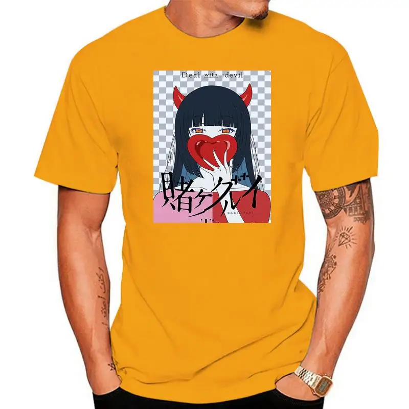 Kakegurui Shirt runa saotome Compulsive Gambler Yumeko Jabami T Short Tee Cosplay T-shirt Unisex Halloween Party