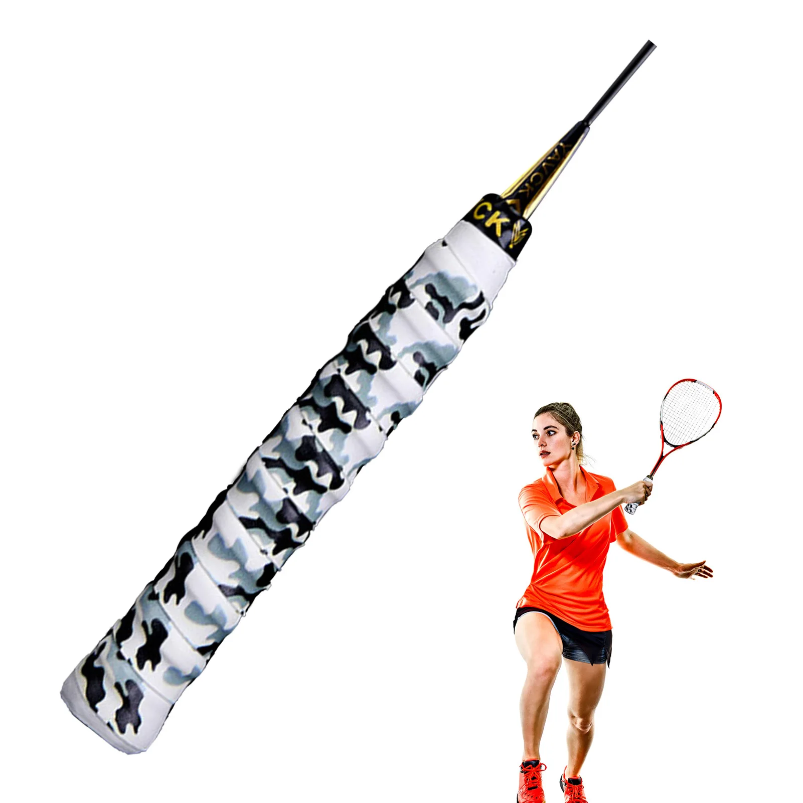 Аксессуары для бадминтона. Лента теннисная на черенок клюшки. Badminton Handle swap Size. Теннисная лента