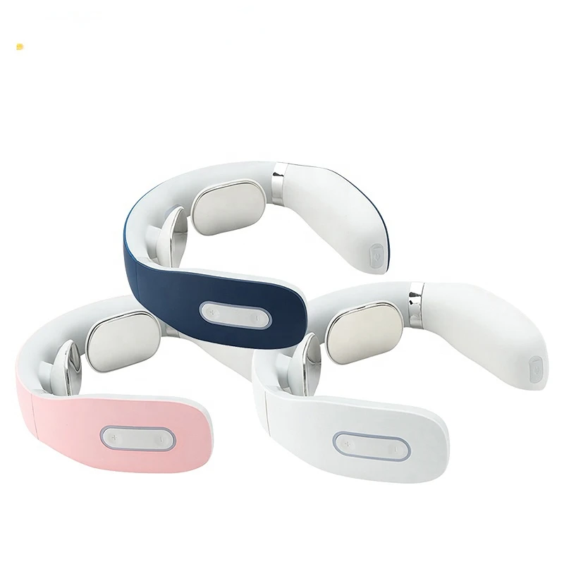 

Hot Sale Home Portable Mini U Shape Wireless Neck Massage 360 Infrared Physiotherapy Kneading Pulse 4D Smart Voice Neck Massager