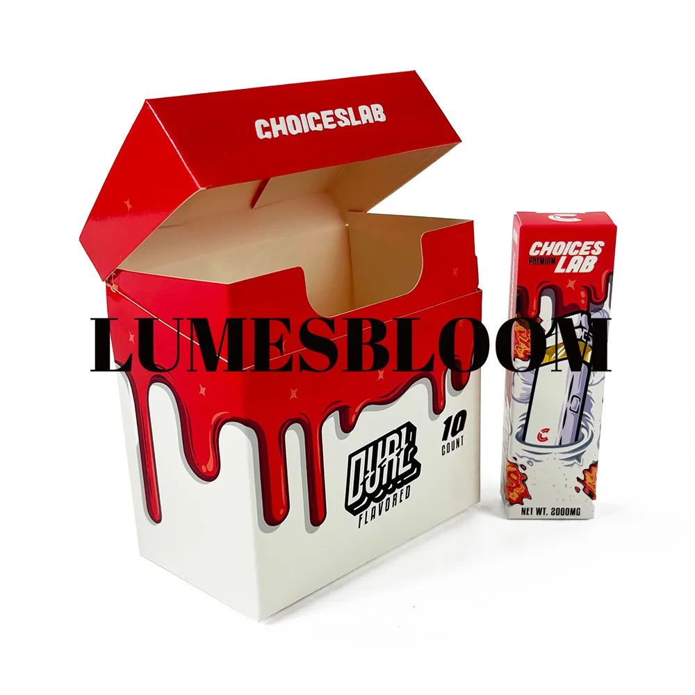 

Мини-коробка для хранения бумаги Choicelab, пустой картридж, складное окно для карточек, коробка для демонстрации бака, верхняя упаковка по индивидуальному заказу