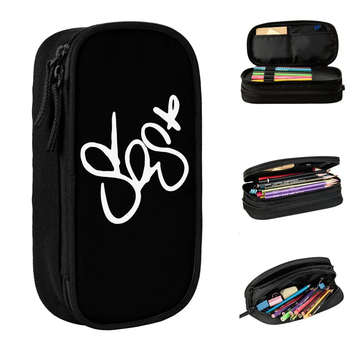 Cases Rapper 90s Pencilcases Pen For Student Large Storage Bag Students School Gift Stationery