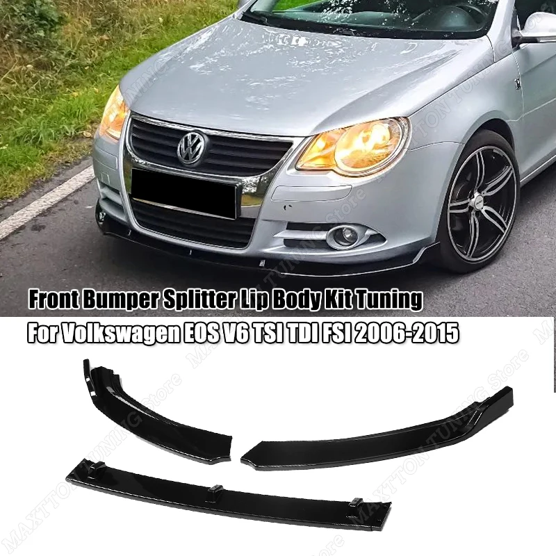 

3 шт., передний бампер для VW EOS V6 TSI TDI FSI 2006-2015