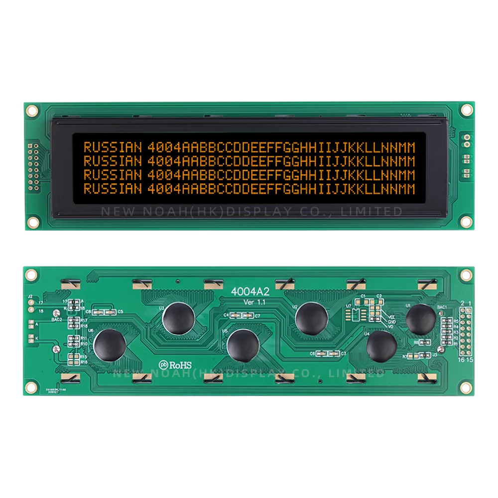 Русская черная пленка BTN оранжевая 4004A2 4004 символьный ЖК-модуль интерфейсный