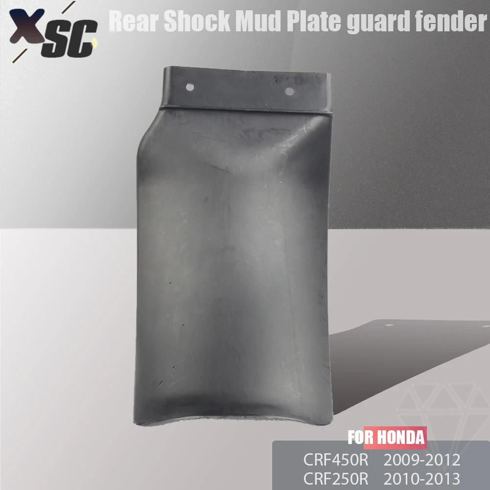 

Motorcycle Rear Shock Mud Plate Guard Fender For Honda CRF 250R CRF250R 2010 - 2013 CRF 450R CRF450R 2009-2012 Dirt Bike MX