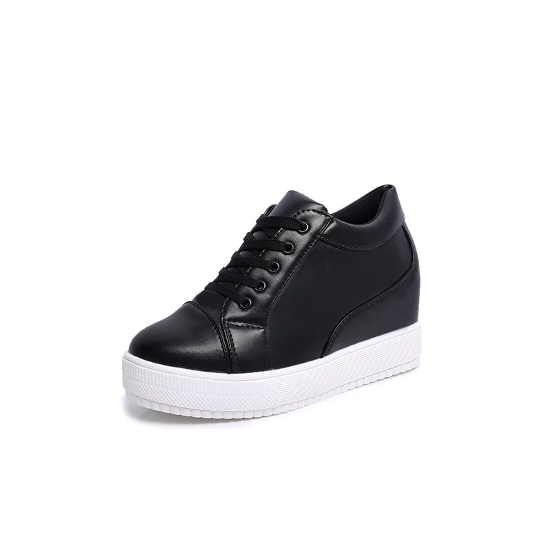 

New Spring Women Shoes Low Top Round Head Loafers Waterproof Soft Leather Shoes Solid Color Versatile Casual Shoes Zapatos Mujer