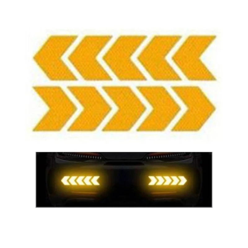 

Светоотражающая лента Водонепроницаемая самоклеящаяся Заметность Предупреждение о безопасности Светоотражающие наклейки На для