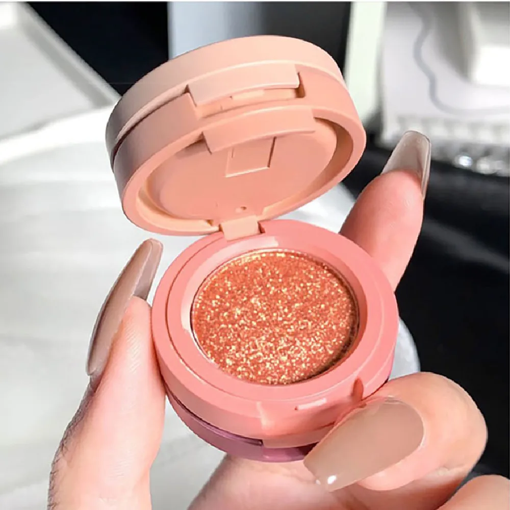 

HERORANGE 3 Colors Eyeshadow Palette Three Layer Pearly Matte Glitter Big Sequins Eye Shadow Long Lasting Waterproof EyeShadow