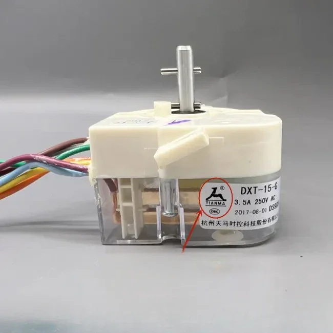 Подходит для стиральной машины 7-линейный 15 минут 45 градусов таймер с наклонным