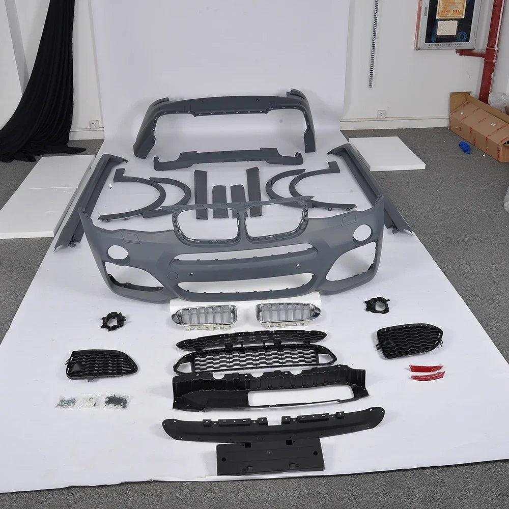 14-16 Пластиковый комплект кузова MSport для BMW X3 F25 xDrive20i 28i 35i Sport Utility 4-дверный