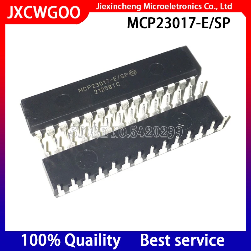 

5PCS MCP23017-E/SP MCP23017 DIP28 New Original
