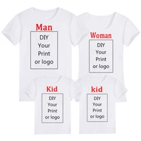 customized print t shirt menswomenschilds diy your like photo or logo white top tees modal t shirt size s 4xl