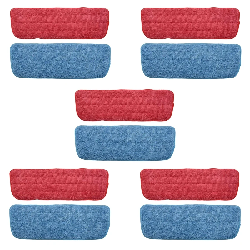 

20 шт./упаковка, сменные насадки для швабры из микрофибры