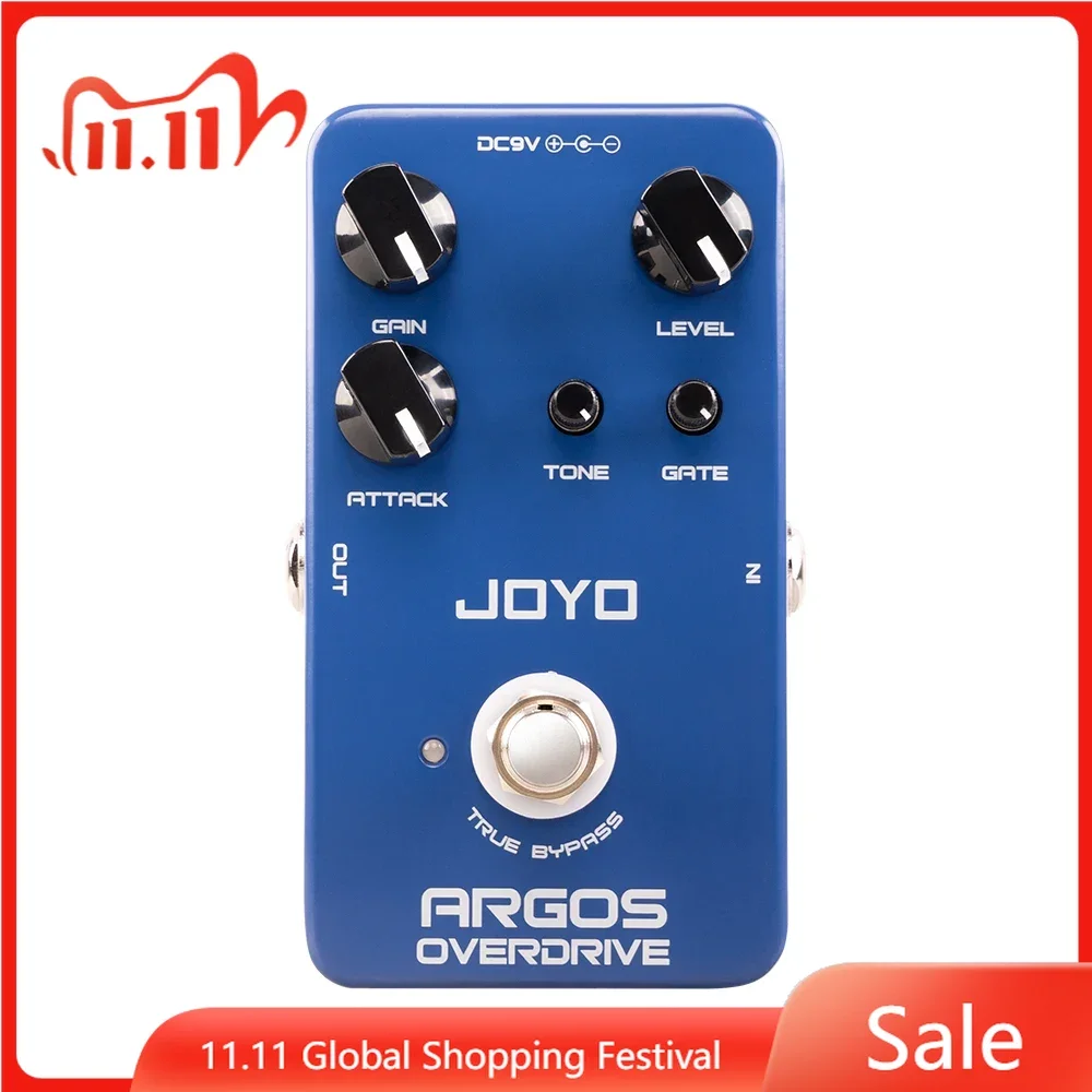 

JOYO JF-23 ARGOS OVERDRIVE Pedal Multi-mode Guitar Effect Pedal Built-in Noise Gate True Bypass Guitar Parts & Accessories