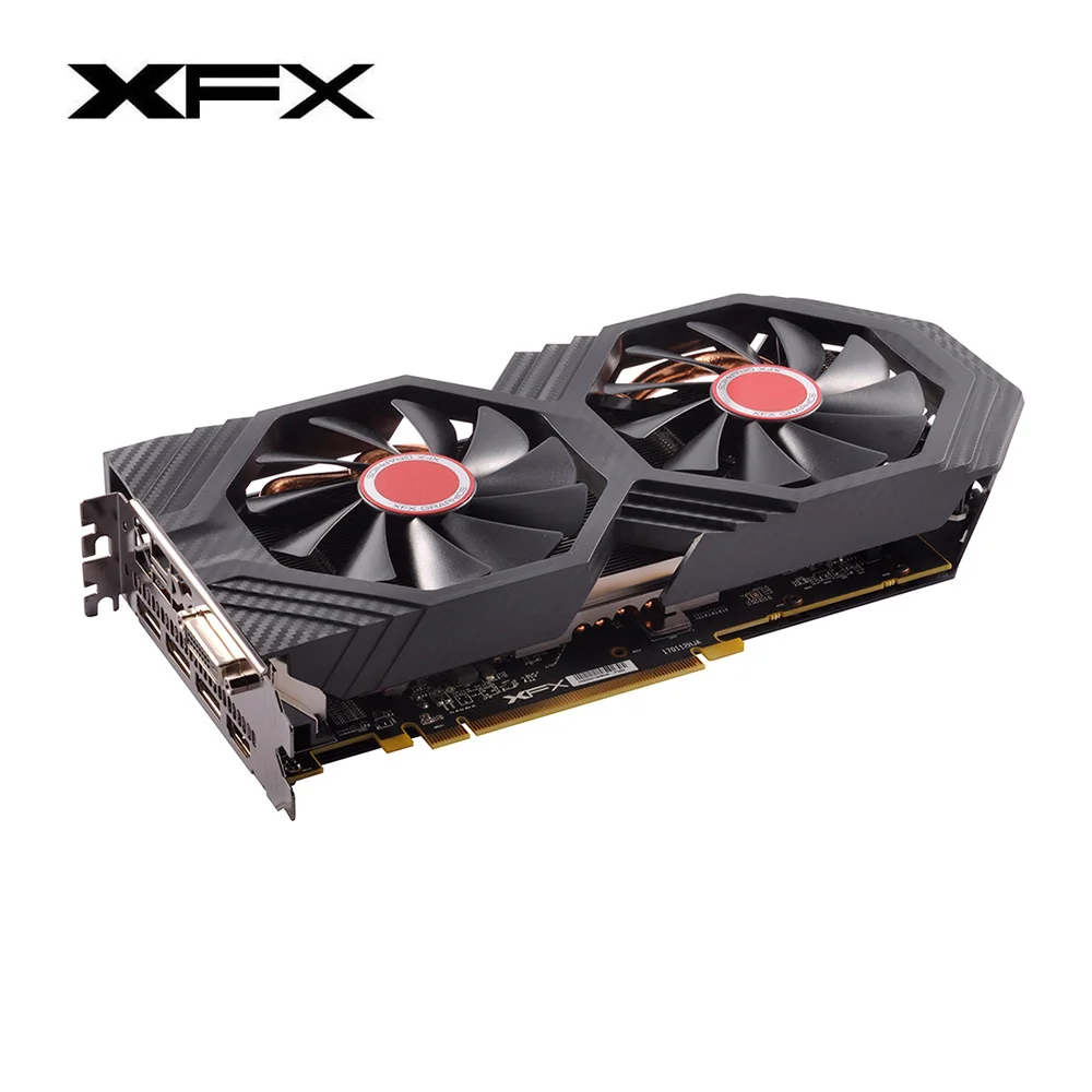Оригинальная графическая карта XFX RX 580 8 Гб AMD Radeon RX580 2304SP GDDR5 игровая видеокарта