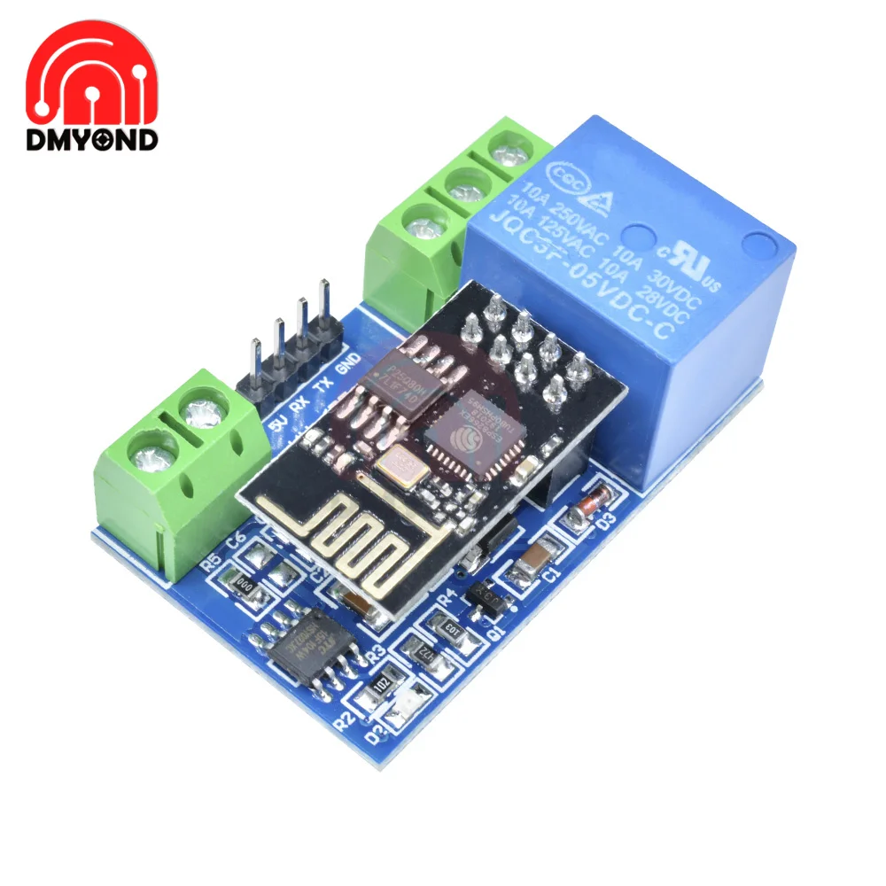 5V ESP8266 ESP-01 Wifi релейный модуль Беспроводная плата WIFI для Smart Home IOT APP контроллер